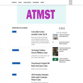 Скриншот главной страницы сайта atmst.net