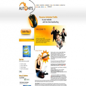 Скриншот главной страницы сайта hitssurfer.com
