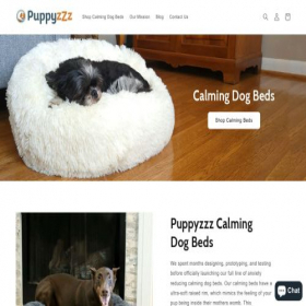 Скриншот главной страницы сайта puppyzzz.com