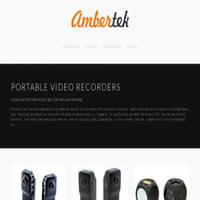 Скриншот главной страницы сайта ambertek.us