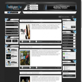 Скриншот главной страницы сайта anddyson.ru