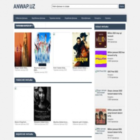 Скриншот главной страницы сайта anwap.uz