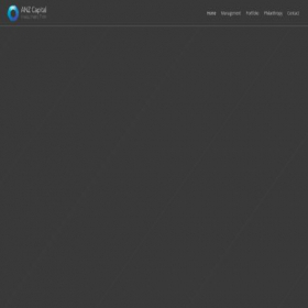 Скриншот главной страницы сайта anz-capital.com