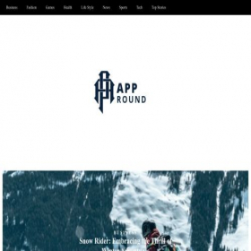 Скриншот главной страницы сайта appround.net
