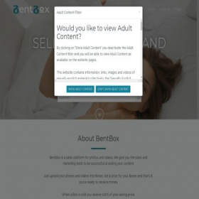 Скриншот главной страницы сайта bentbox.co