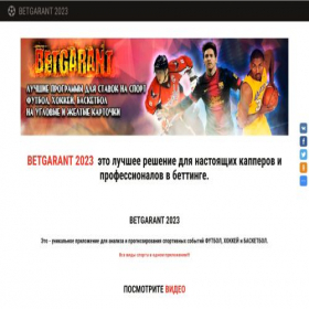 Скриншот главной страницы сайта betgarant.usluga.me