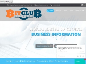 Скриншот главной страницы сайта bitclubnetwork.ltd