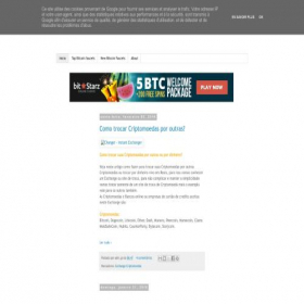 Скриншот главной страницы сайта bitcoinsciente.blogspot.de