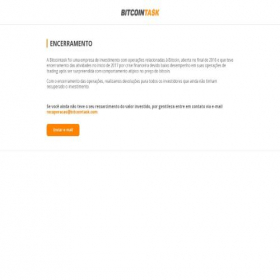 Скриншот главной страницы сайта bitcointask.com