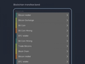 Скриншот главной страницы сайта blockchian-transfear.band