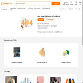 Скриншот главной страницы сайта boosm.en.alibaba.com