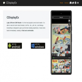 Скриншот главной страницы сайта cdisplayex.com