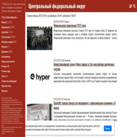 Скриншот главной страницы сайта cfo.allbusiness.ru