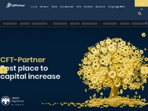 Скриншот главной страницы сайта cftpartner.com