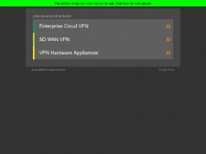 Скриншот главной страницы сайта cheap-vpn.com