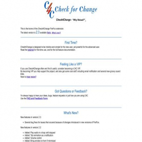 Скриншот главной страницы сайта check4change.com