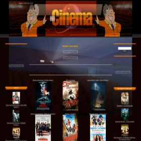 Скриншот главной страницы сайта cinema-hd.my1.ru