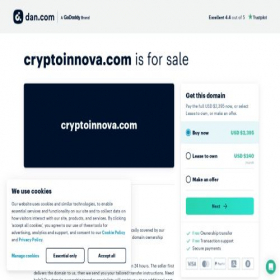 Скриншот главной страницы сайта cryptoinnova.com