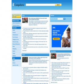 Скриншот главной страницы сайта cs.com