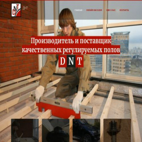 Скриншот главной страницы сайта dnt.ru