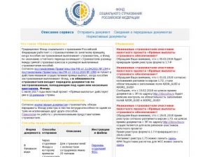 Скриншот главной страницы сайта docs.fss.ru