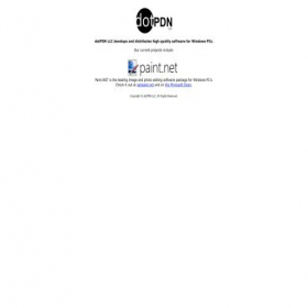 Скриншот главной страницы сайта dotpdn.com