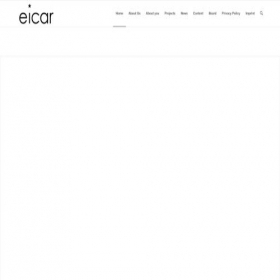 Скриншот главной страницы сайта eicar.org