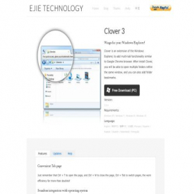 Скриншот главной страницы сайта ejie.me