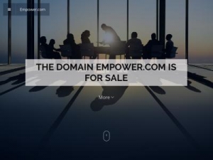 Скриншот главной страницы сайта empower.com