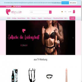 Скриншот главной страницы сайта eropuls.de