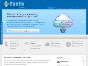 Скриншот главной страницы сайта fastix.ru