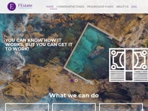Скриншот главной страницы сайта festate.org