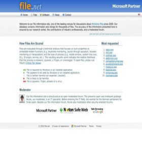 Скриншот главной страницы сайта file.net