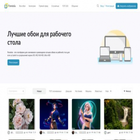 Скриншот главной страницы сайта fonstola.ru