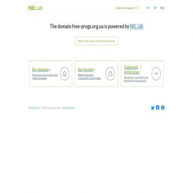 Скриншот главной страницы сайта free-progs.org.ua