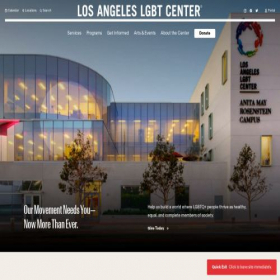 Скриншот главной страницы сайта gay.net