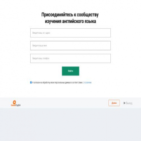 Скриншот главной страницы сайта geniuseng.ru