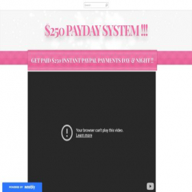 Скриншот главной страницы сайта getpaid250dollarsinstantly.weebly.com