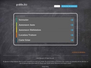 Скриншот главной страницы сайта grabbs.biz