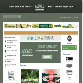 Скриншот главной страницы сайта grower.nl