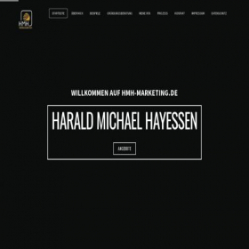 Скриншот главной страницы сайта hmh-marketing.de