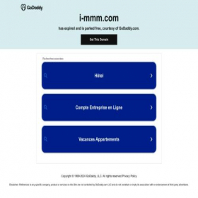 Скриншот главной страницы сайта i-mmm.com