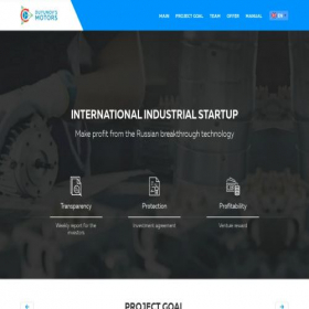 Скриншот главной страницы сайта invest.solargroup.pro