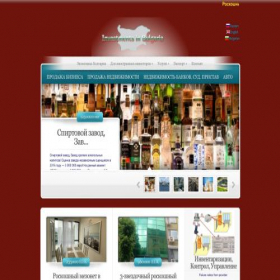 Скриншот главной страницы сайта investmentsbg.com