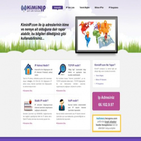 Скриншот главной страницы сайта kiminip.com