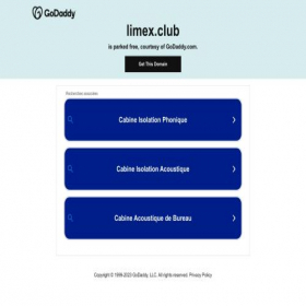 Скриншот главной страницы сайта limex.club