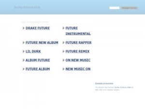 Скриншот главной страницы сайта lucky-future.club