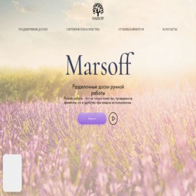 Скриншот главной страницы сайта marsoff.ru
