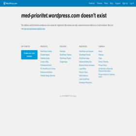 Скриншот главной страницы сайта med-prioritet.com