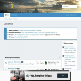Скриншот главной страницы сайта meteopt.com
